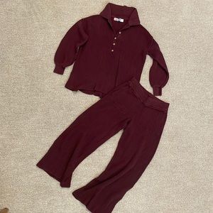 Free people lounge set